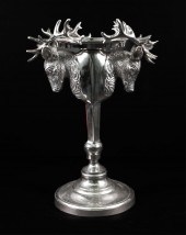 POLISHED ALUMINUM STAG ELK CAN