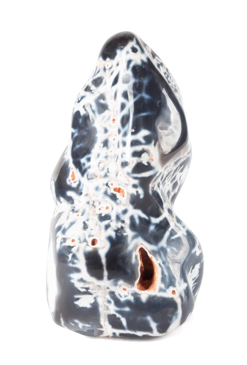 POLISHED FREEFORM ORCA AGATE