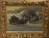 POLISH/RUSSIAN OIL ON CANVAS O