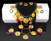 POLKA DOT BAKELITE SUITE: The