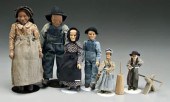 Polly Page carvings: two cedar