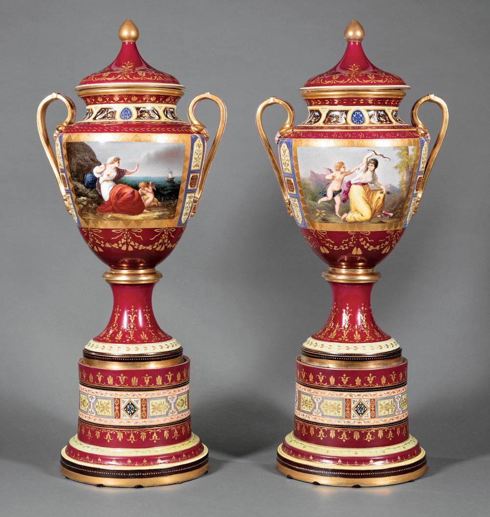 POLYCHROME AND GILT-DECORATED