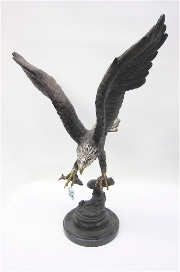 POLYCHROME BRONZE WILDLIFE
