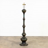 POLYCHROME CHAMPLEVE BRONZE FL