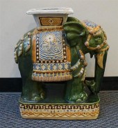 POLYCHROME DECORATED CERAMIC E