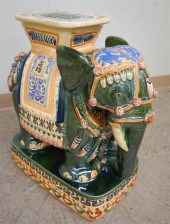 POLYCHROME DECORATED CERAMIC E