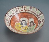 POLYCHROME DECORATED FIGURAL P