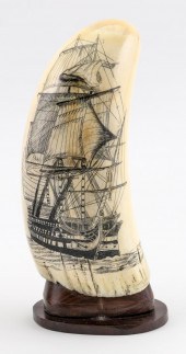 * POLYCHROME ENGRAVED WHALE’S