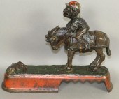 POLYCHROME PAINTED IRON "… ALW