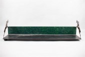 POLYCHROME PAINTED METAL EQUES