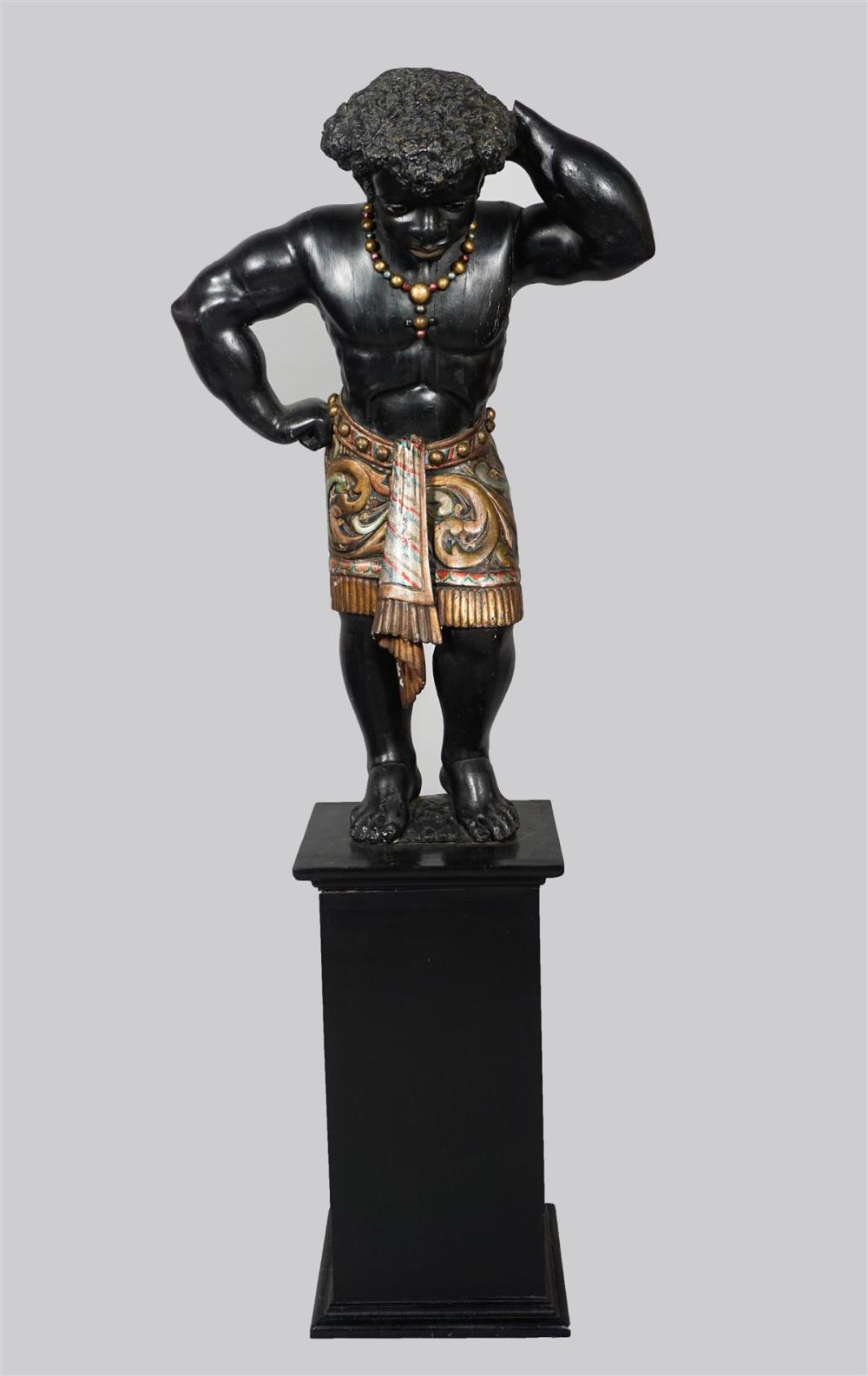 POLYCHROME PAINTED VENETIAN
