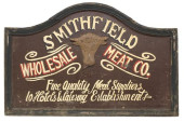 POLYCHROME PAINTED WOOD SHOP S