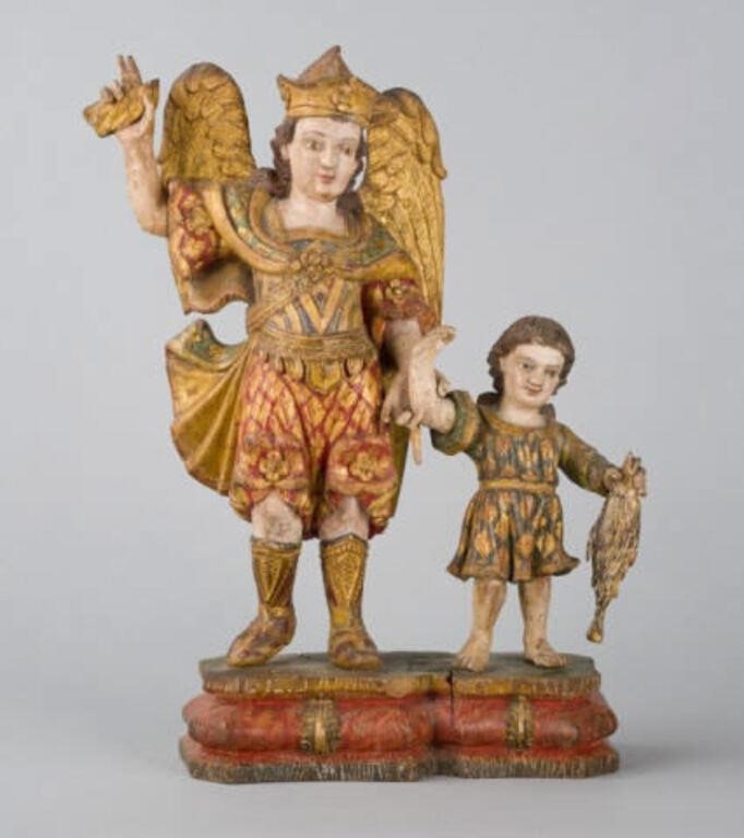 POLYCHROME SCULPTURE GOAA