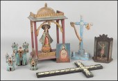 POLYCHROME VIRGIN SANTOS MOUNT