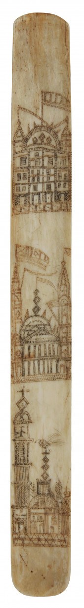 POLYCHROME WHALEBONE BUSK DEPI