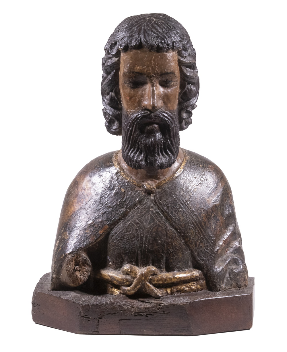 POLYCHROME WOOD ECCLESIASTICAL