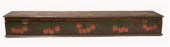 Polychrome wood storage box