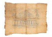 POLYNESIAN SIAPO OR TAPA CLOTH