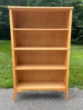 Pompanoosuc Mills maple bookca