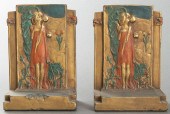 POMPEIAN BRONZE ART NOUVEAU BO