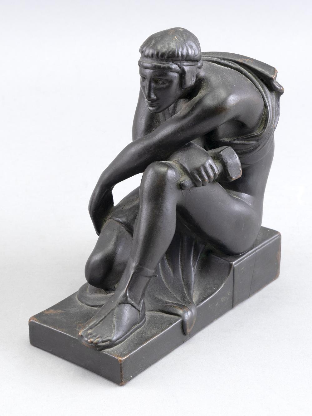 POMPEIAN BRONZE CO. SCULPTURE OF
