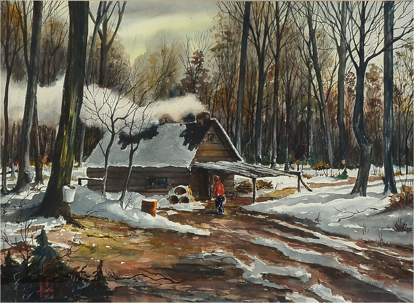POND, Harold Woodford, (American,