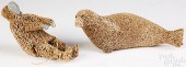 POND INLET, ESKIMO CARVED WHAL
