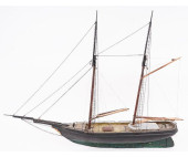 POND MODEL SCHOONER<br>Large t