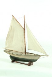 POND SAILER.  American  1st ha