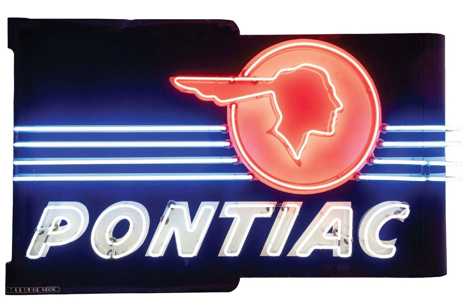 PONTIAC AUTOMOBILES PORCELAIN &