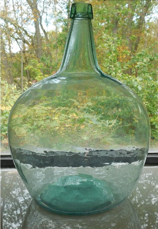 PONTILED FLOWERPOT SHAPED AQUA