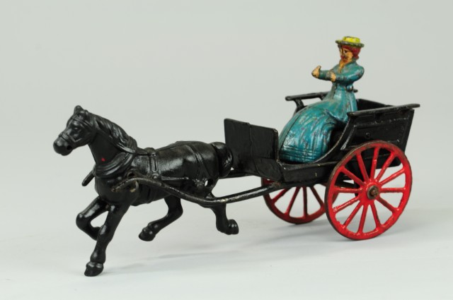 PONY CART Shimer cast iron open
