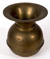 PONY EXPRESS BRASS SPITOONA mi