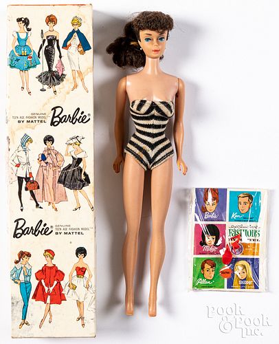 PONYTAIL BARBIE, WITH BOX, BOOKLET,