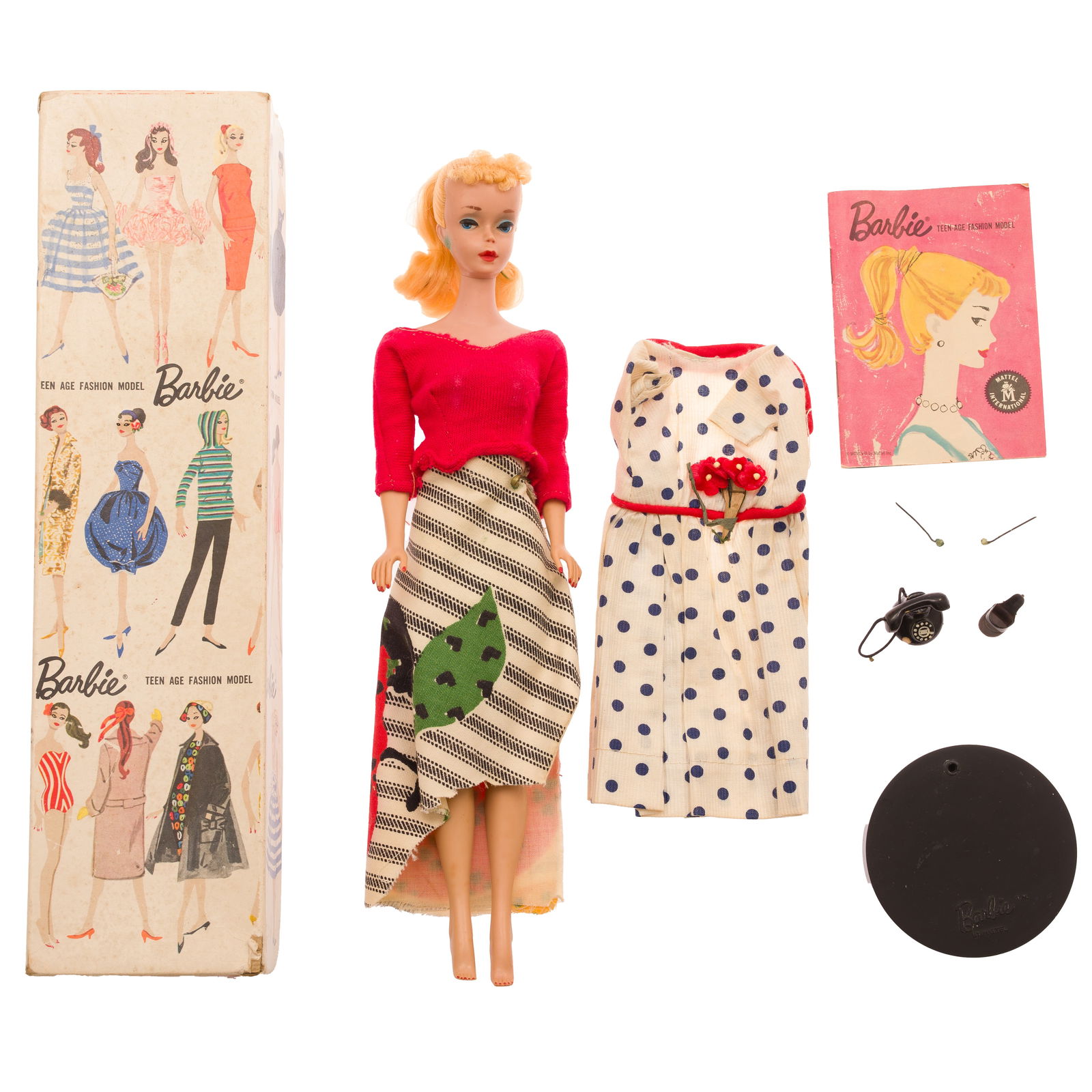 PONYTAIL BARBIE,TEEN AGE FASHION
