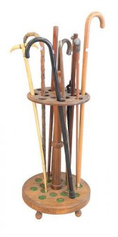 POOL CUE STAND TO INCLUDE EIGH