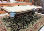 POOL TABLE WITH ACCESSORIES a