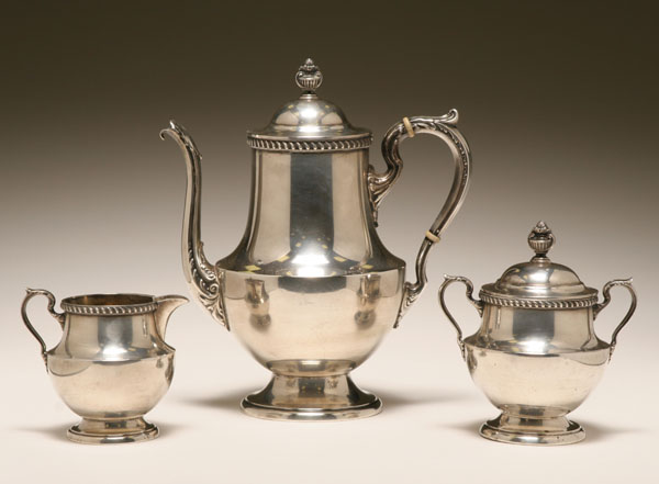 Poole "Georgian" sterling silver