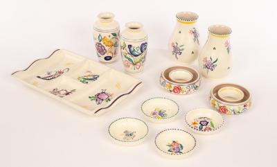 Poole Pottery, a four section