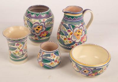 Poole Pottery, a large jug, Leo the