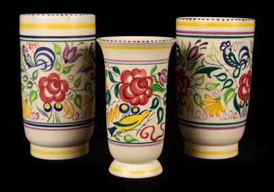 Poole Pottery, a near pair of