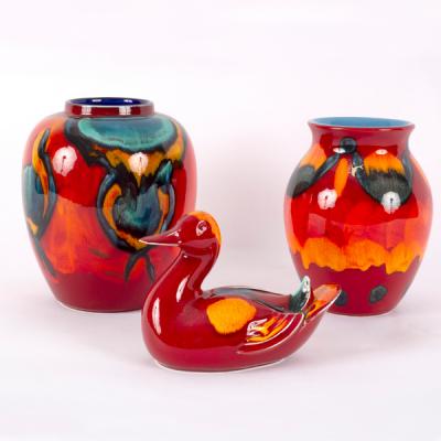 Poole Pottery, a 'peacock'