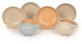 Poole Pottery, three twintone