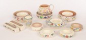 Poole Pottery, two floral posy