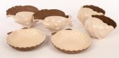 Poole Pottery, two twintone mu