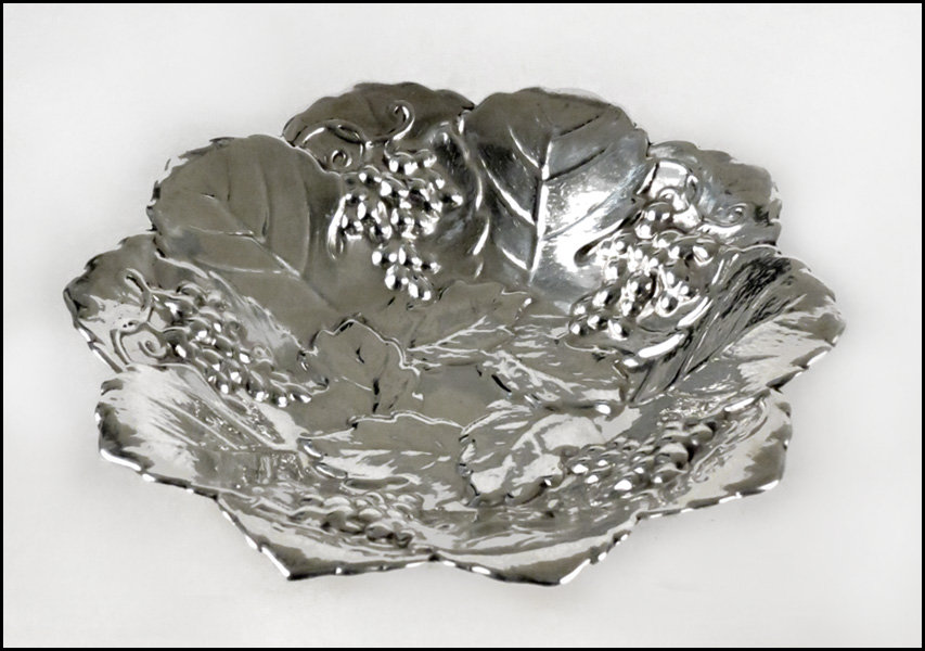 POOLE STERLING SILVER GRAPE LEAF