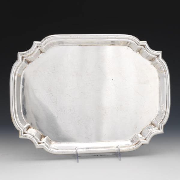 POOLE STERLING SILVER PLATTER 14 ?"