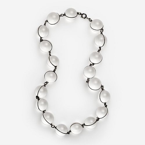 POOLS OF LIGHT CRYSTAL ORB STERLING