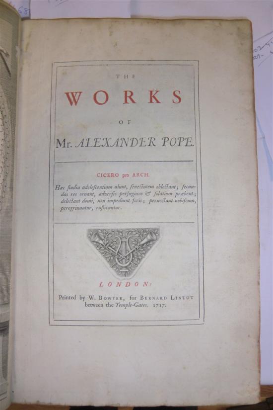 POPE (A) THE WORKS OF [32] 408