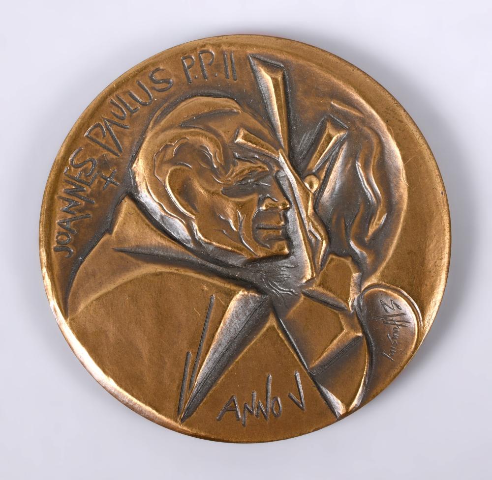 POPE JOHN PAUL II BRONZE MEDAL